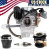 Gearzaar PD24J Carburetor for 4- Stroke GY6 125cc 150cc 152QMI