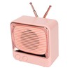 TV Shaped BT Speaker Wireless Lightweight Portable Mini Classic Style