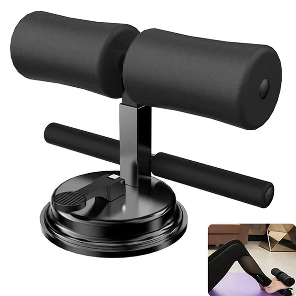 OUQIWEN Portable Sit-Up Bar, Sit-Ups Assistant Device, Self-Suction Sit Up