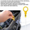 QKYS 1PCS Engine Oil Dipstick Replacement OEM#CJ5Z-6750-A Compatible with Ford