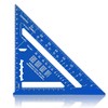 Carpenter Measuring Square Metric Imperial 7 Inches,Aluminum Alloy,90 Degree Thickened