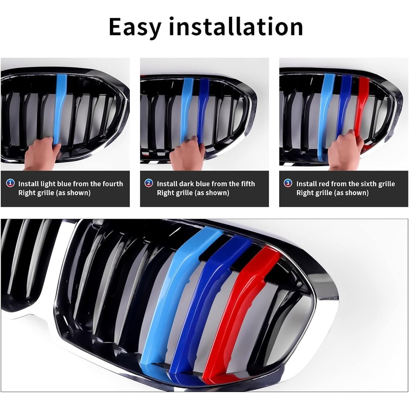 IIKSDII Automotive Grille Inserts for 3 Series G20 G21 2019-2022