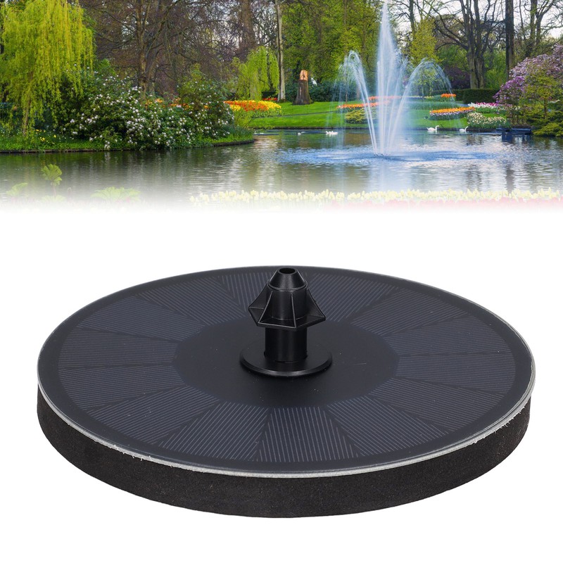 Solar Bird Bath Fountain Water Pump Decoration for Gardens Pools