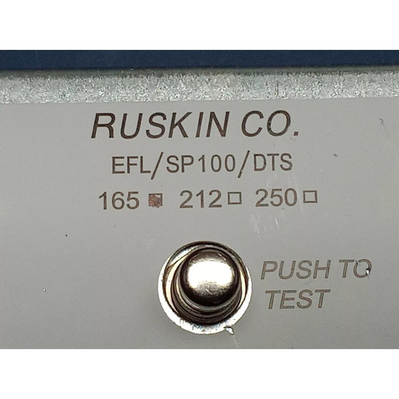 Ruskin EFL 165 Electric Fuse Link with End Switch