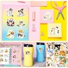 Kabwea 50 Piece Decorative Stickers with Kittens of Various Breeds,