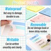 Sticky Notes, 650 Sheets Transparent Sticky Notes, Pastel Clear Sticky