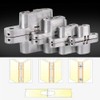 Fdit 180 Degree Hinges Invisible Door and Window Hinge Zinc