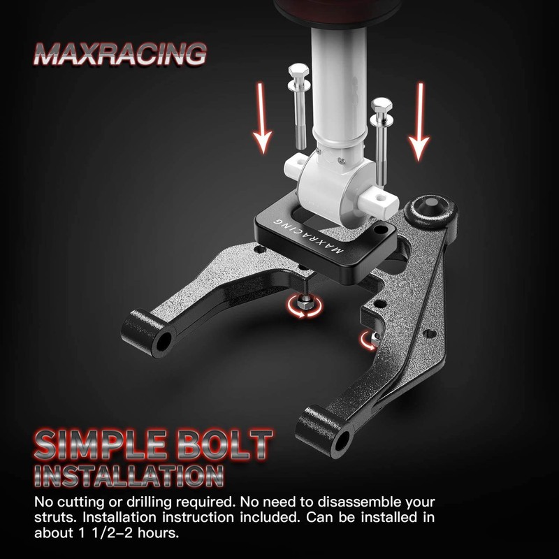 Maxracing 2.5" Front Leveling Kit Compatible with 2007-2026 Chevy Silverado
