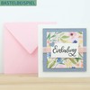 PAPERADO 25 square envelopes Terra Vanilla Cream Beige 100 g/m²