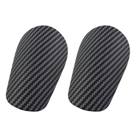 CTWHA 1 Pair Ultra Lightweight Carbon Fibre Like Shin Guards Mini Soccer Shin Guard Protective Equipment