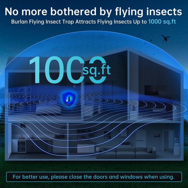 Fruit Fly Traps Indoor for Home: Plug in Mosquito Bug