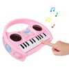 Kids Karaoke Machine with Microphone, Includes Musical Keyboard & Lights