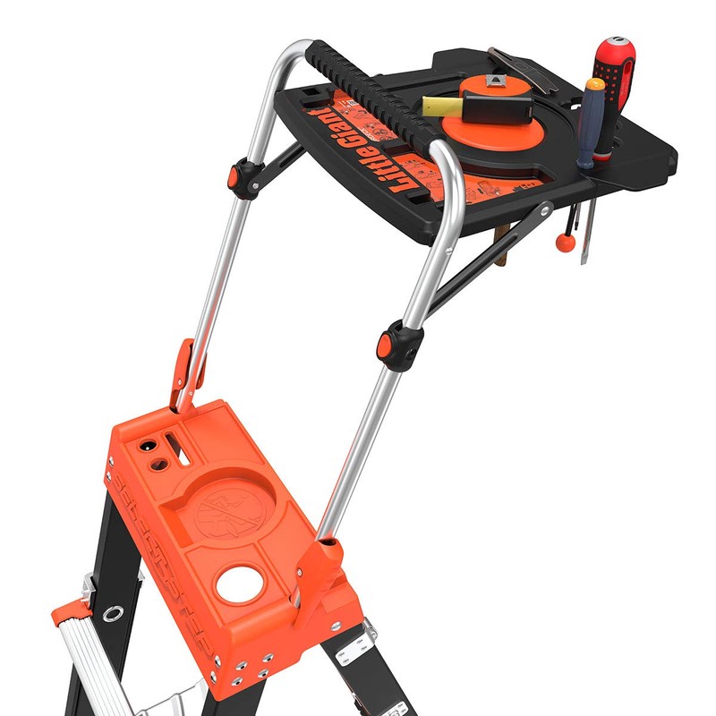 Little Giant Ladders, AirDeck Workstation, Ladder Accessory, Plastic, 25 Lbs