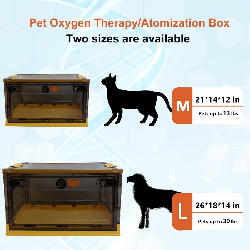 Pet Nebulizer Nest, Cat & Dog Oxygen Chamber, Small Pet