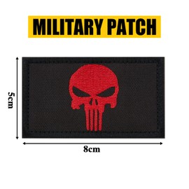 Patches Velcro Military Germany German Army Patch Velcro Patches Camouflage Punisher for Tactical Clothing Backpack Baseball Cap Uniform Vest Dog Harness Punisher Patch