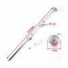 DDBESSIC Go Kart Steering Kit, 640mm Front Steering Wheel Gear