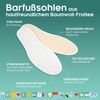 biped 3 Pairs of Barefoot Soles - Soft and Anti-Bacterial