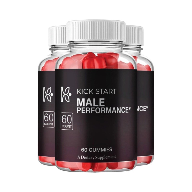 3-Pack Kick Start Gummies for Men – KickStart Performance Gummies