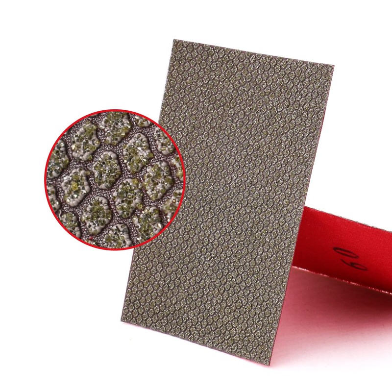 Z-LION 4 Pieces Diamond Abrasive Paper Sheets Diamond Sandpaper for