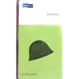QuicKutz Military Helmet Thin Metal Army Die by Quickutz RS-0733 NEW!