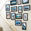 4pcs 6x4in Photo Frame Black Picture Frame Wood Frame Poster