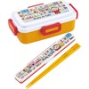 Skater ABC3AG-A Adult Chopsticks & Chopsticks Case Set, Antibacterial, 7.1
