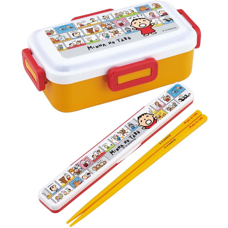 Skater ABC3AG-A Adult Chopsticks & Chopsticks Case Set, Antibacterial, 7.1