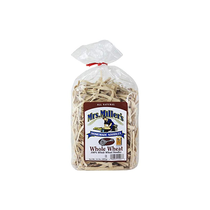 Mrs. Miller's Homemade Noodles, Whole Wheat, All Natural & Cholesterol