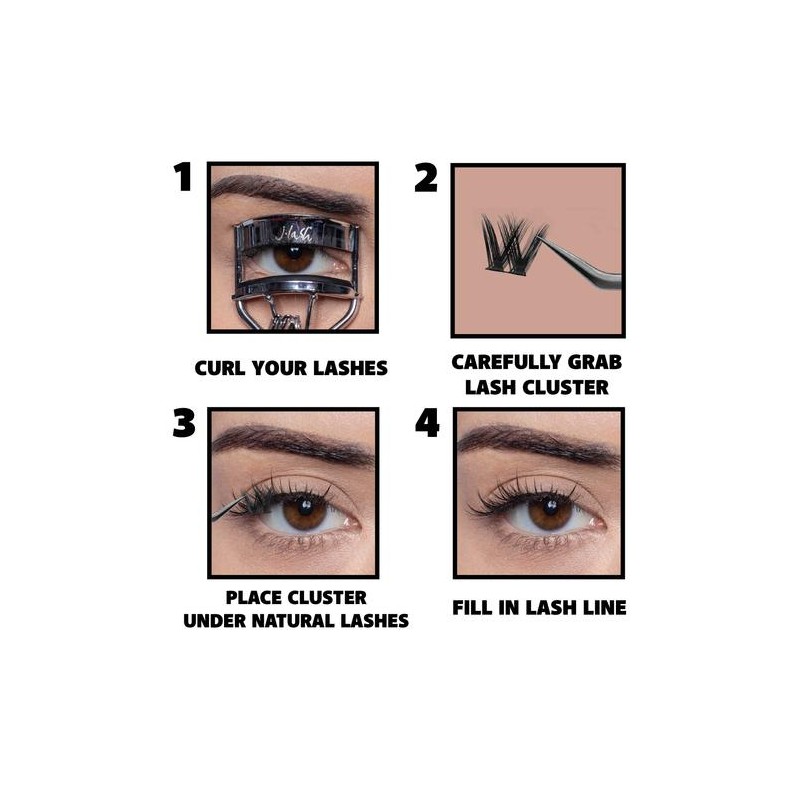 Manga Lash Clusters (no glue needed!) - J Lash -