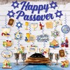 Passover Decorations Happy Passover Hanging Swirls, Happy Pesach Banner Jewish