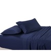 300 Thread Count Stripes Navy Full Size Sheet Set