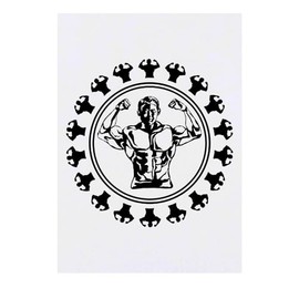 'Body Builder ' Temporary Tattoo - Water Resistant, Skin-Safe, Non-Toxic Transfer (TO00069801)