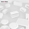 KOTARBAU® Ventilation System Connector 110mm x 55mm Flat Duct Rectangular