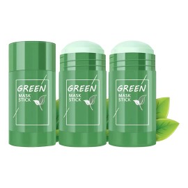 🔥 Mascarilla en barra de té verde para el rostro 2 paquete  Vitaminas y Minerales