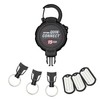 KEY-BAK #0KM2 Quick Connect Key Reel with Carabiner Cord Stopper