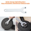 11 Piece Set Grinder Flange Angle Wrench, Metal Spanner Lock