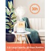 homasy 2in1 Humidifiers for Bedroom 2.5L Cool Mist Humidifier &Diffuser