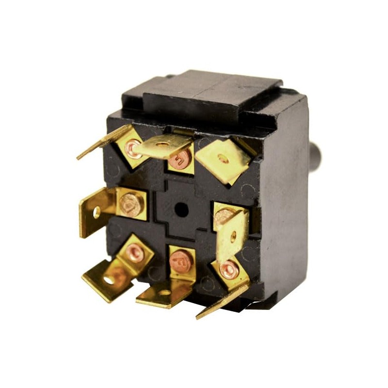 Carling Boat Illuminated Toggle Switch | On-Off-On 12 Volt 8