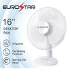 EUROSTAR 16" Oscillating Desktop Fan