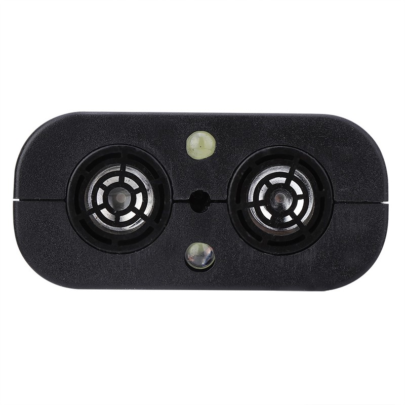 Black Ultrasonic Dog Repeller Anti Barking Stop Bark Training Device