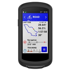 Akancy Hülle kompatibel für Edge 1040/Edge 1040 Solar - Ganzkörper Schutzhülle Bumper | - Silikon GPS Fahrrad Case Schutzhülle - in Schwarz