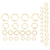Hex Nuts 40 Pieces G1/8 Lock Nuts G1/4 G3/8 G1/2