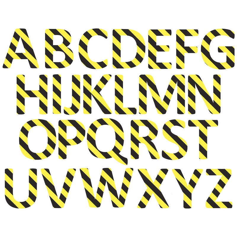 Alphabet Letters “D”- Durable Vinyl Floor Marker by Graphical Warehouse-