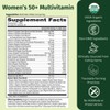 EarthFirst Organic Once Daily Multivitamin for Women 50+, Supports Bone
