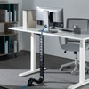 Cable Guide for Height-Adjustable Desks Flexible Cable Hose Length 1300