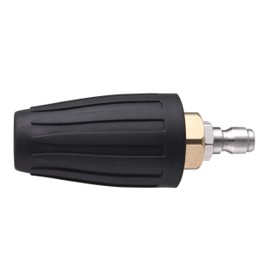 M Mingle Turbo Nozzle for Pressure Washer, Rotating Nozzle and 5 Tips, 1/4 Inch Quick Connect, 3600 PSI, Orifice 2.5