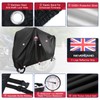 NEVERLAND Motorbike Cover Waterproof XXL Motorcycle Cover with Lock Holes
