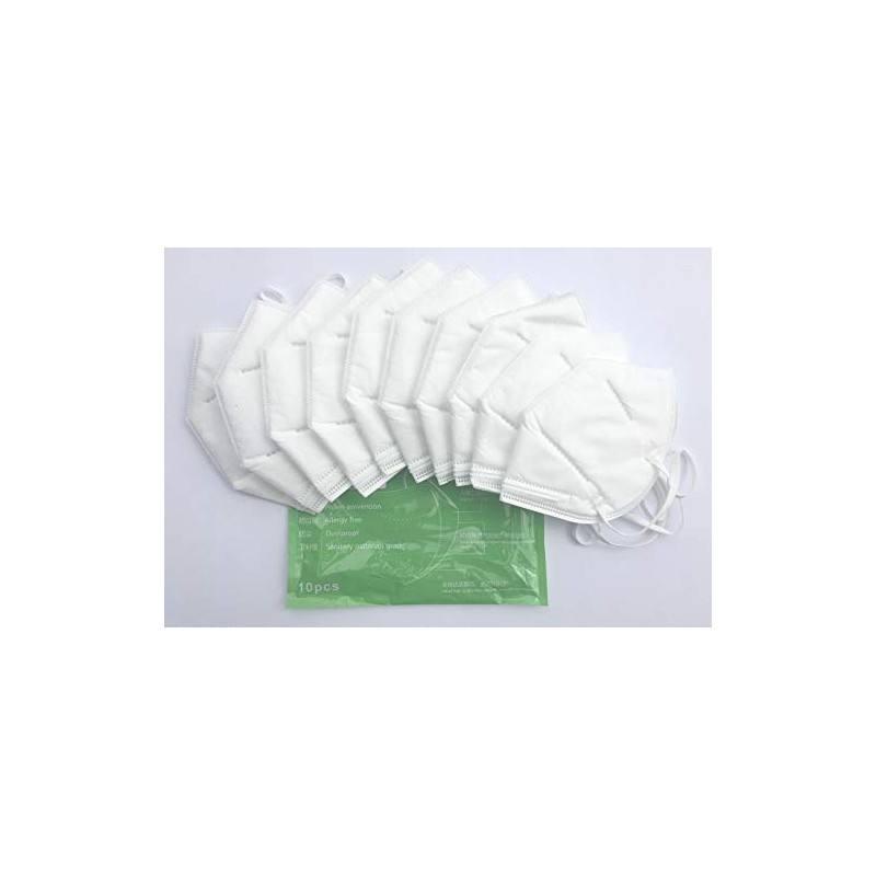 10-50 - 100-250 Pieces 4-Ply Breathable Mouth Nose Dust Mask