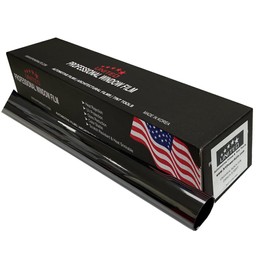 Window Tint Car Film 36"In x 100'Ft Standard Dyed Universal Black 1-Ply with 5% VLT- Privacy Window Tint for Home Blocks UV/IR Rays, Heat & Glare - Scratch Resistance, Self-Adhesive & Easy to Install