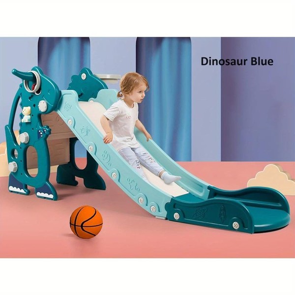 Toddler Slide For Toddler Age 1-3 Indoor Plastic Slide Outdoor